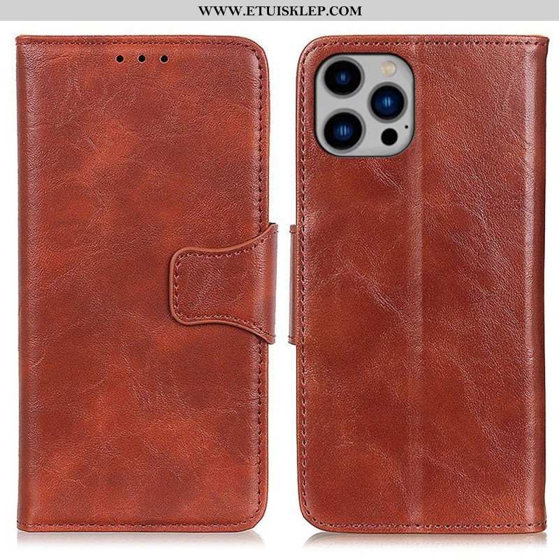 Etui Folio do iPhone 14 Plus Odwracalne Zamknięcie Magnetyczne